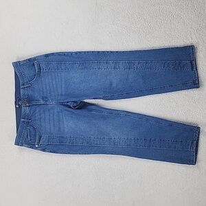 Democracy Absolution Straight Leg Crop High Rise Jeans